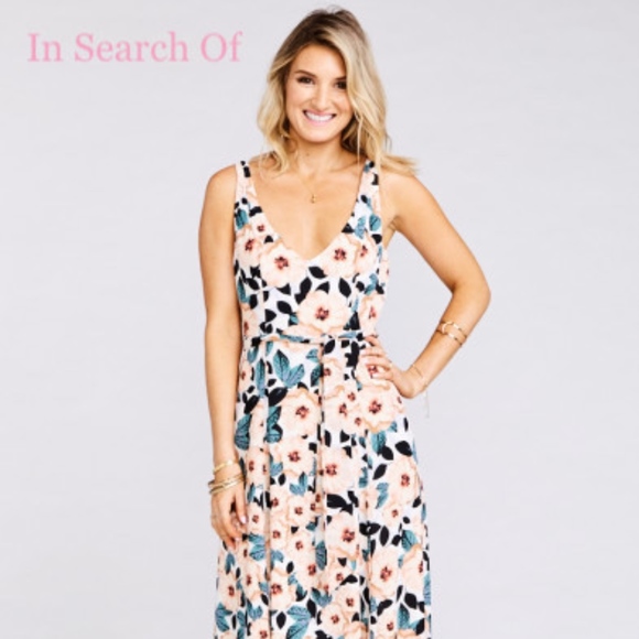 ISO Jenn Maxi Dress in Steel Magnolia - Picture 1 of 3